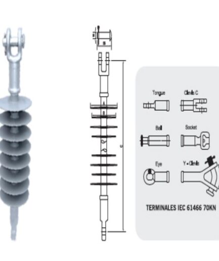 AISLADOR POLIMERICO TPO SUSPENSION STGS-15kV SILICON TECHNOLOGY CONSULTAR STOCK POR SUCURSAL