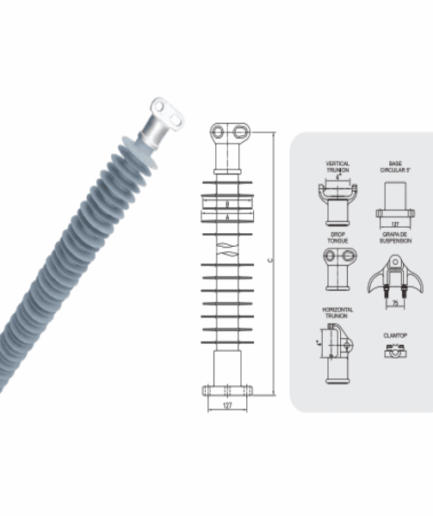AISLADOR TIPO LINE POST STLP-230 CL4 H-HT-BA-BG SILICON TECHNOLOGY CONSULTAR STOCK POR SUCURSAL